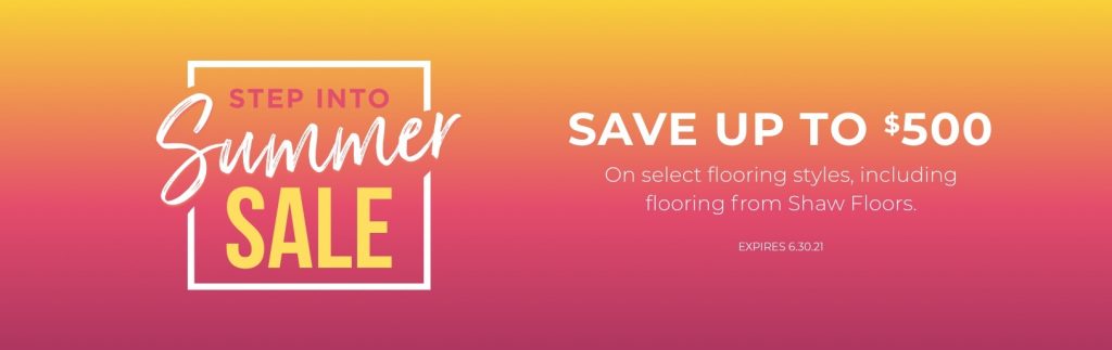 Step into Summer Sale | LA Carpet Warehouse, Inc